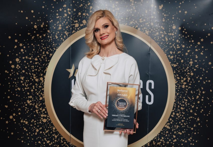 Mihaela Pietreanu a fost premiată în cadrul galei ,,I Success Awards” – Romanian Edition